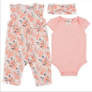 Nicole Miller 3 piece set (6-9M)
